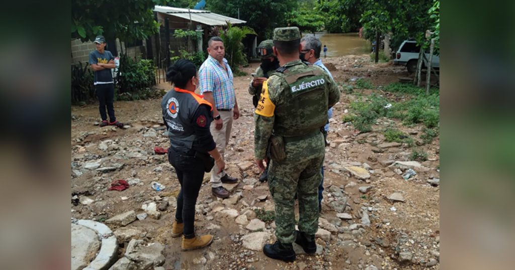 Resultaron afectadas por las tormentas 402 viviendas