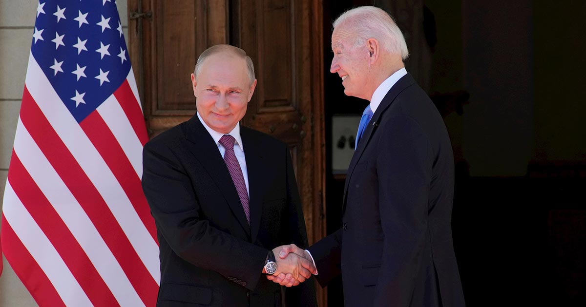Biden y Putin inician cumbre en Suiza