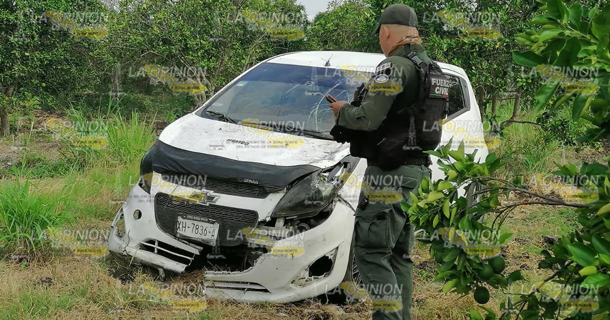 Spark se sale de la carretera