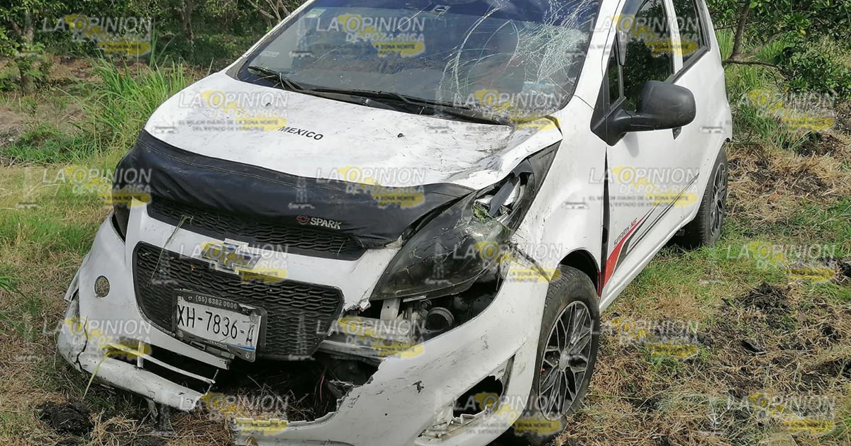 Spark se sale de la carretera