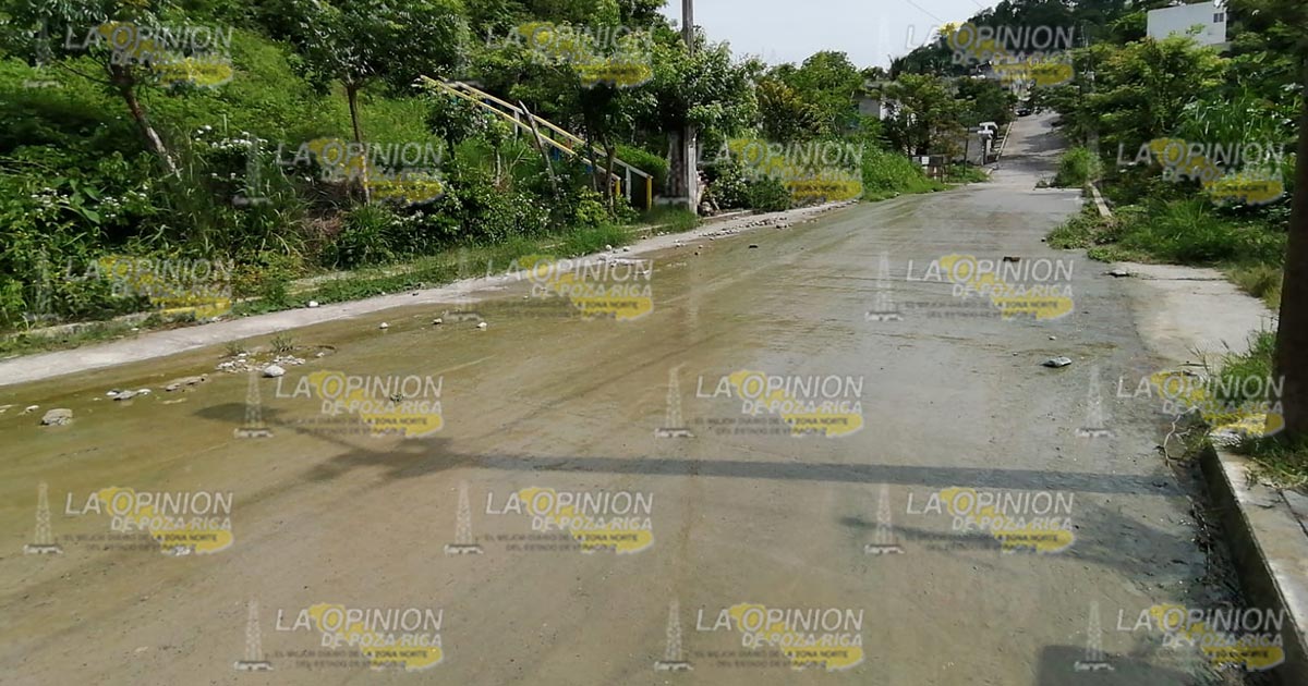 Sufren contaminación por aguas negras