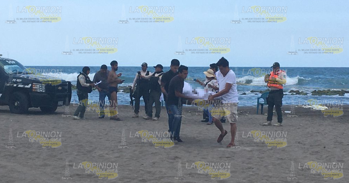 Tragedia en la playa de Chachalacas