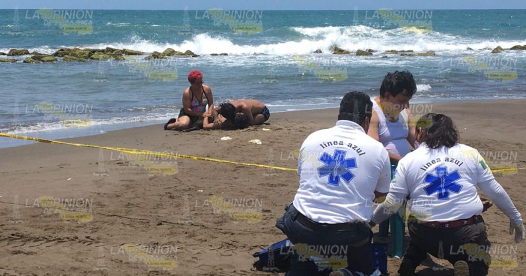 Tragedia en la playa de Chachalacas