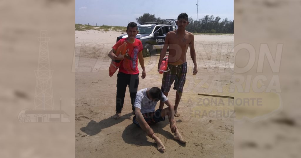 ¡A punto de ahogarse!