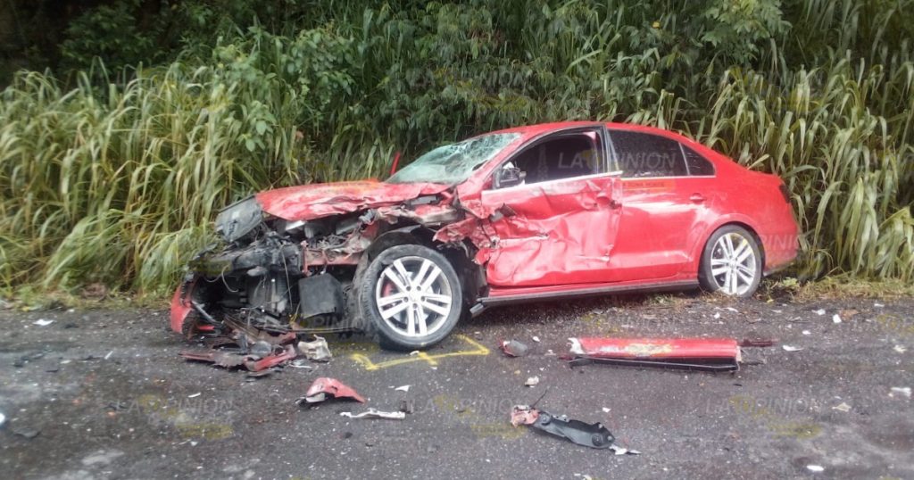 Encontronazo: dos lesionados