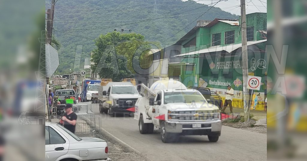 Riesgo en la calle 15 de Septiembre