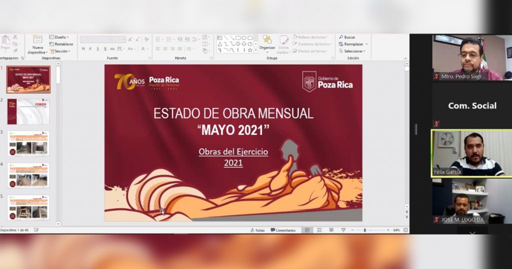 Aprueban ediles informe de avance físico de obras al mes de mayo