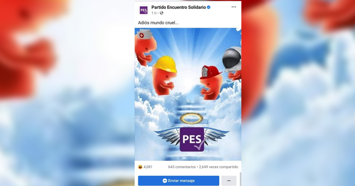 Hackean Twitter y Facebook del PES y la comunidad LGBTI+ lo celebra