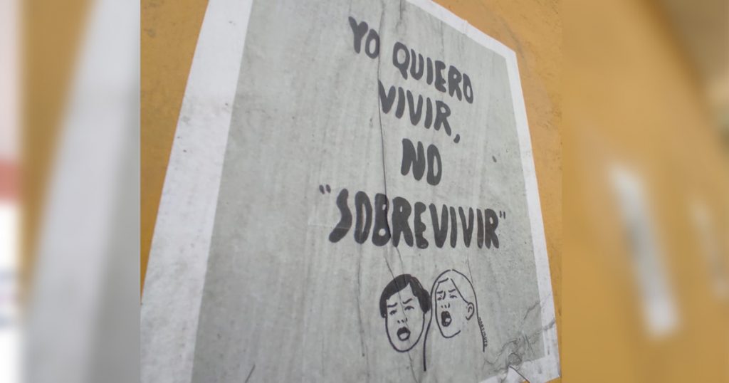 Feministas se manifiestan en "La Uno"