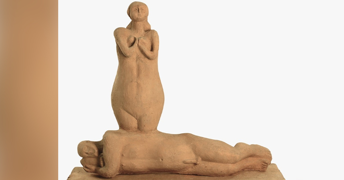 'Adán y Eva', escultura de Juan Soriano, será donada al Museo Soumaya