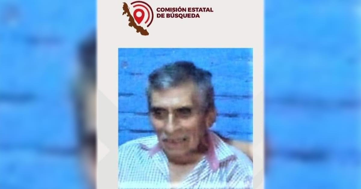 Abuelito es reportado como desaparecido en Coatzintla