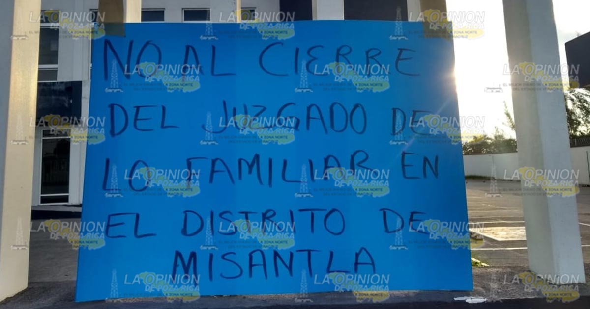 Barra de abogados se oponen al cierre de los juzgados