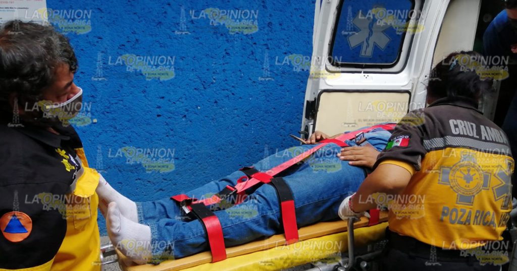 Cayó de 10 metros en la subestación de la CFE en Tihuatlán