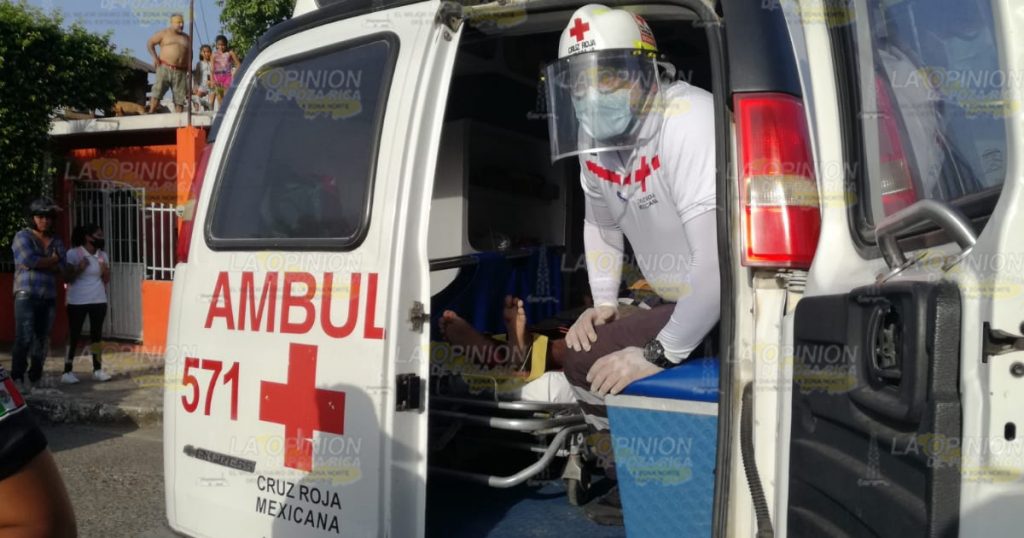 Choque de motos deja un lesionado