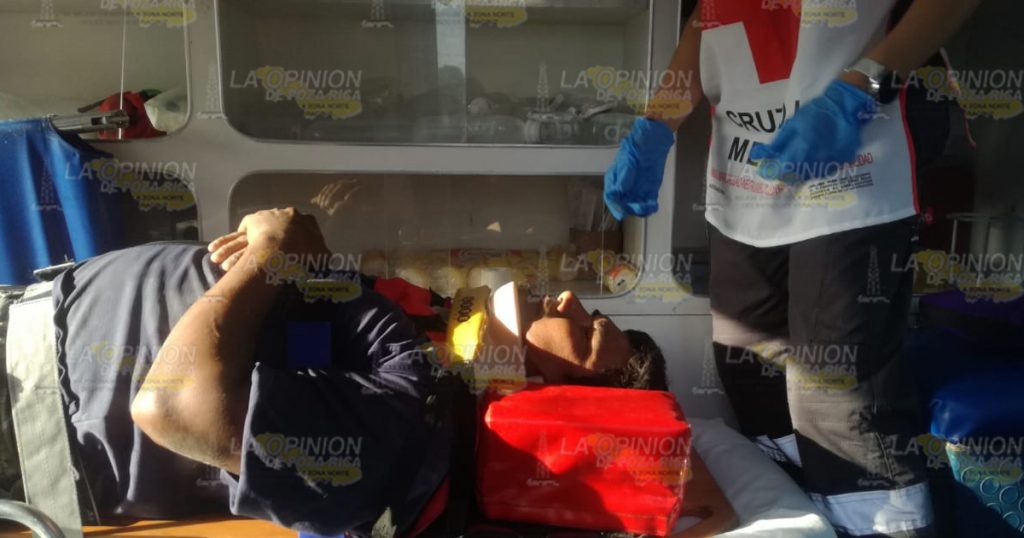 Choque de motos deja un lesionado