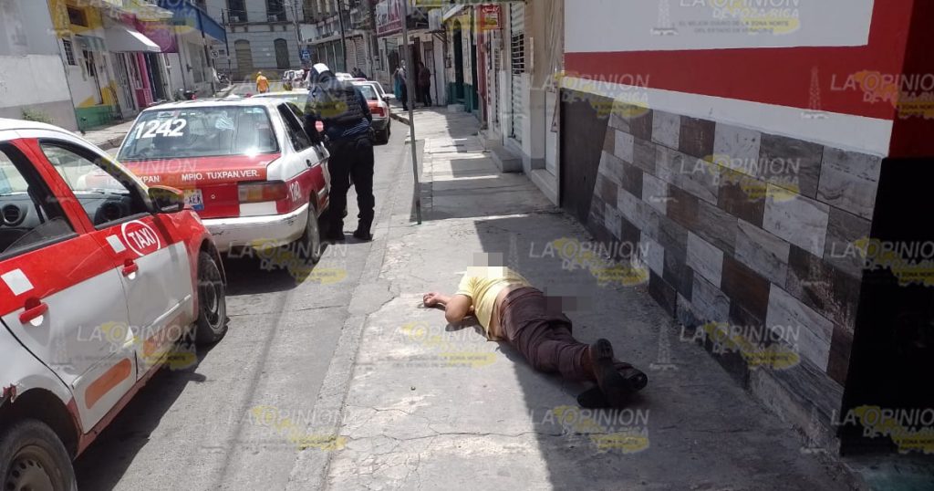 Ebrio cae y se abre la cabeza