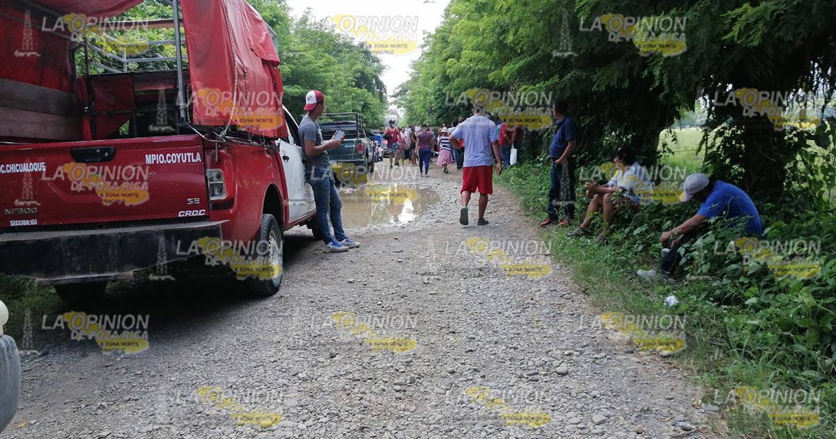 Exigen puente y caminos dignos