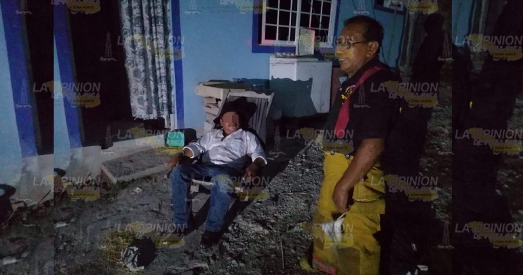 Intentó quemar su vivienda