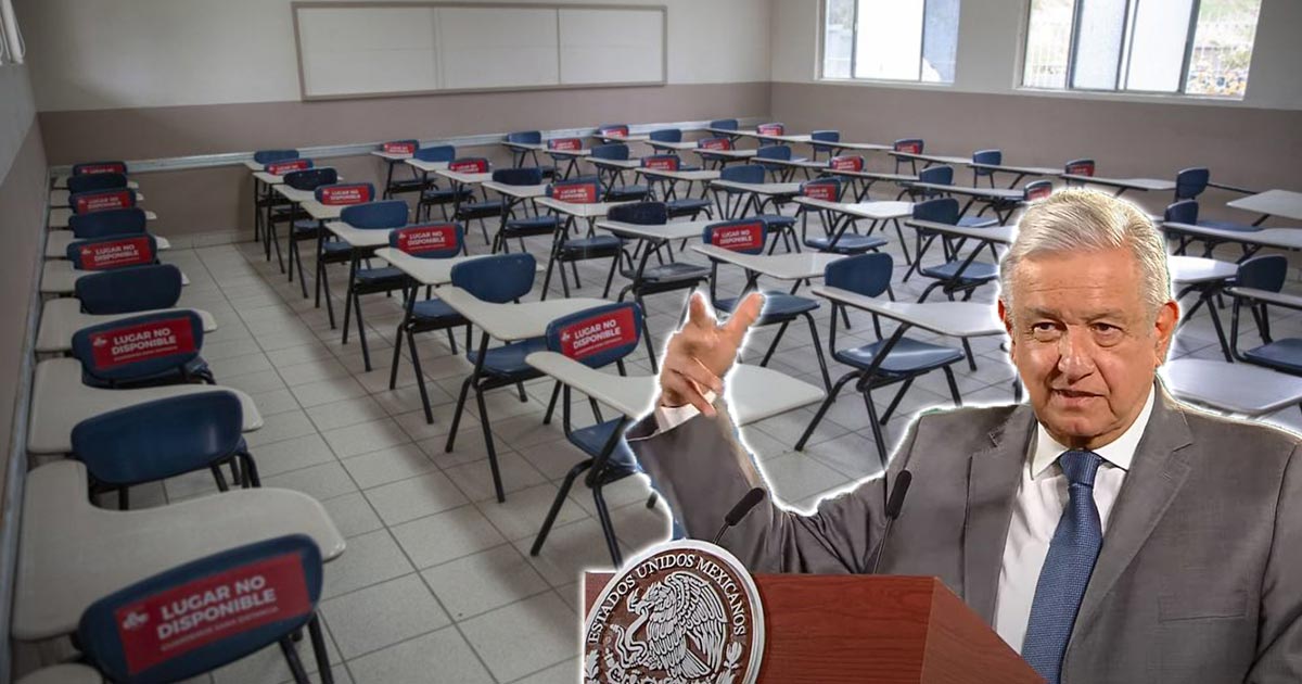 Nada impide regreso a clases: AMLO