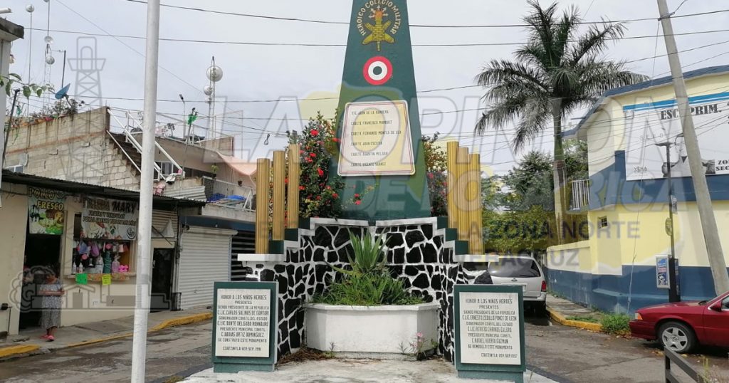 Cinco monumentos icónicos existen hasta ahora en Coatzintla
