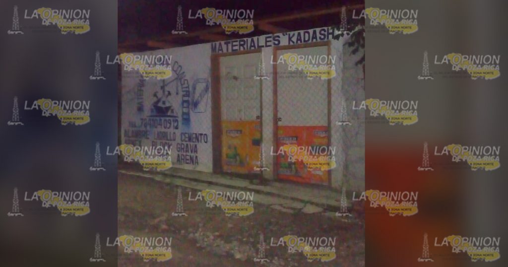 Detienen a presunto ladrón en plena movida, en Cazones