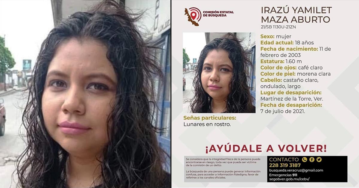 Otra jovencita desapareció