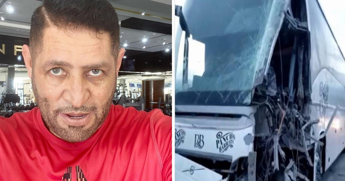Pancho Barraza tuvo accidente en carretera tras concierto