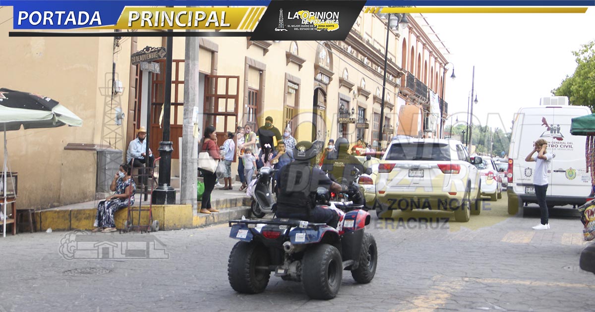 Papantla, insegura por falta de policías