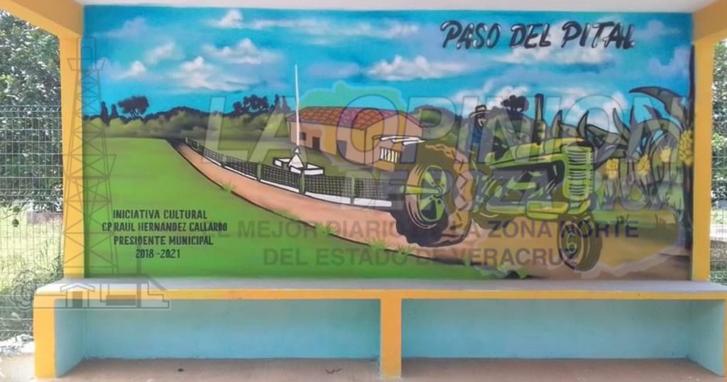 Refuerza identidad y cultura a través de elaboración de murales