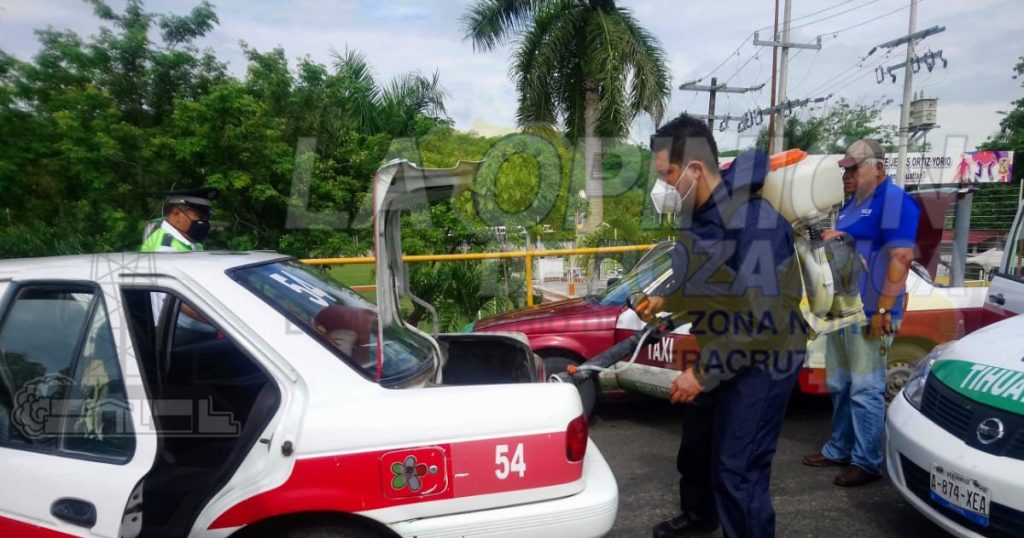 Sanitización masiva de unidades de alquiler