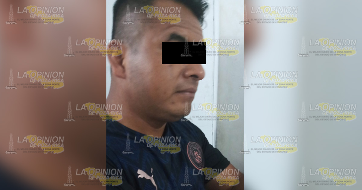 Sujeto es detenido por mano larga en Poza Rica