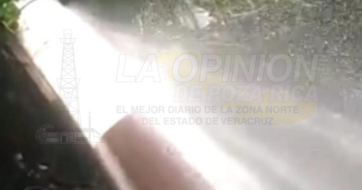 Viejas líneas de conducción provocan constantes fugas en CAEV Coatzintla