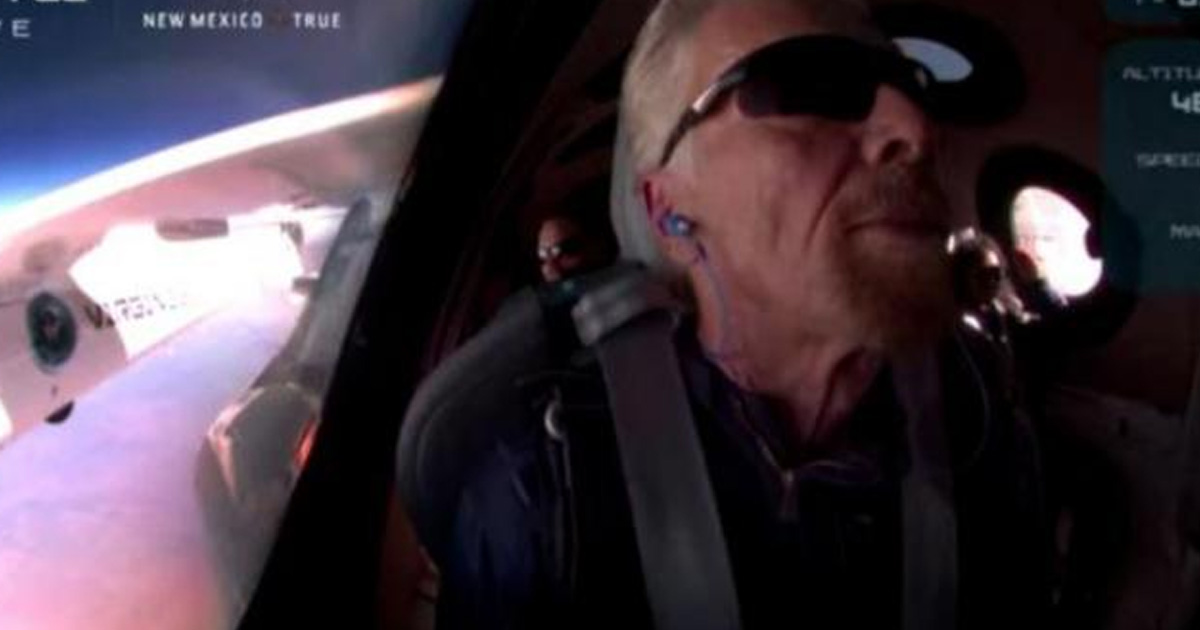 "Una experiencia única": así describe Richard Branson su viaje a la frontera espacial