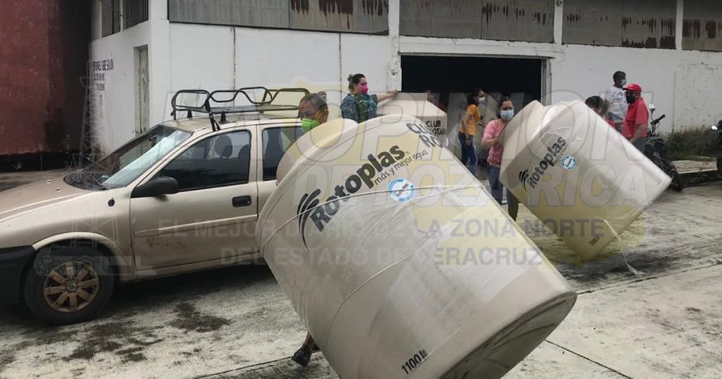 Apoyan a población vulnerable para mejorar captación de agua