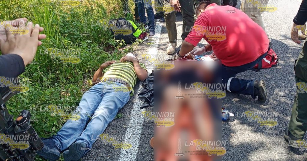 Automóvil se sale de la carretera en Arroyo Hondo