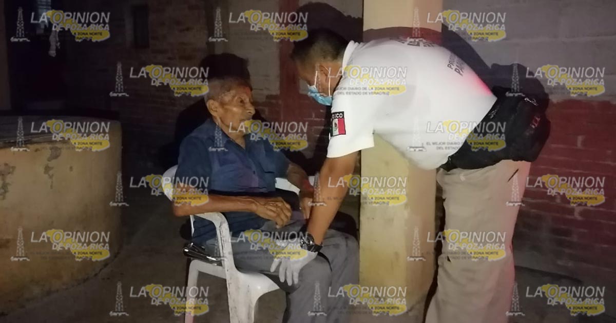 Abuelito cae y se lastima la cadera