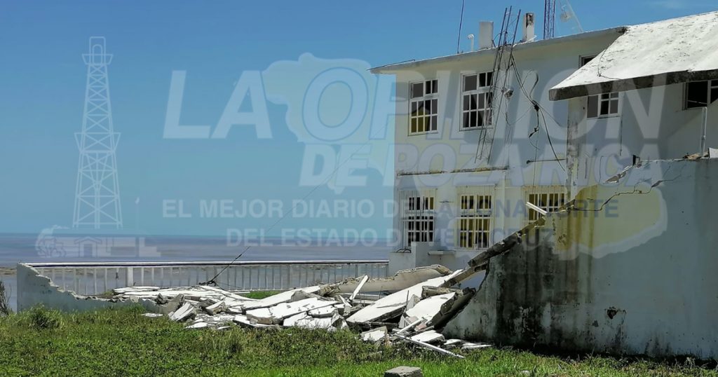 Devastador panorama en playas de Cazones