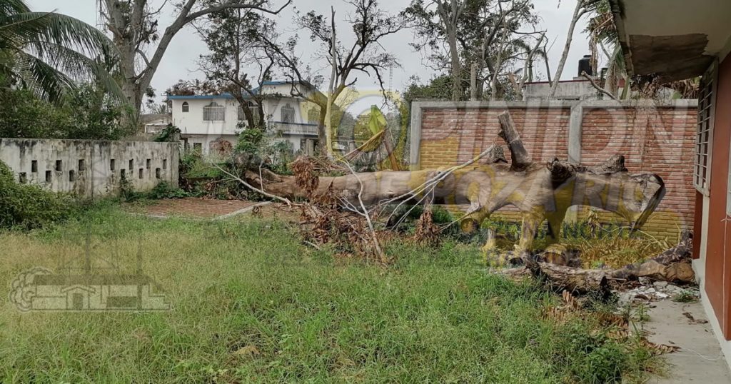 La mayoría de las escuelas resultaron dañadas por Grace; PC Cazones