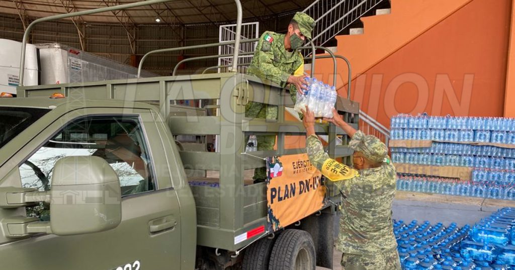 Ejército continúa llevando apoyos