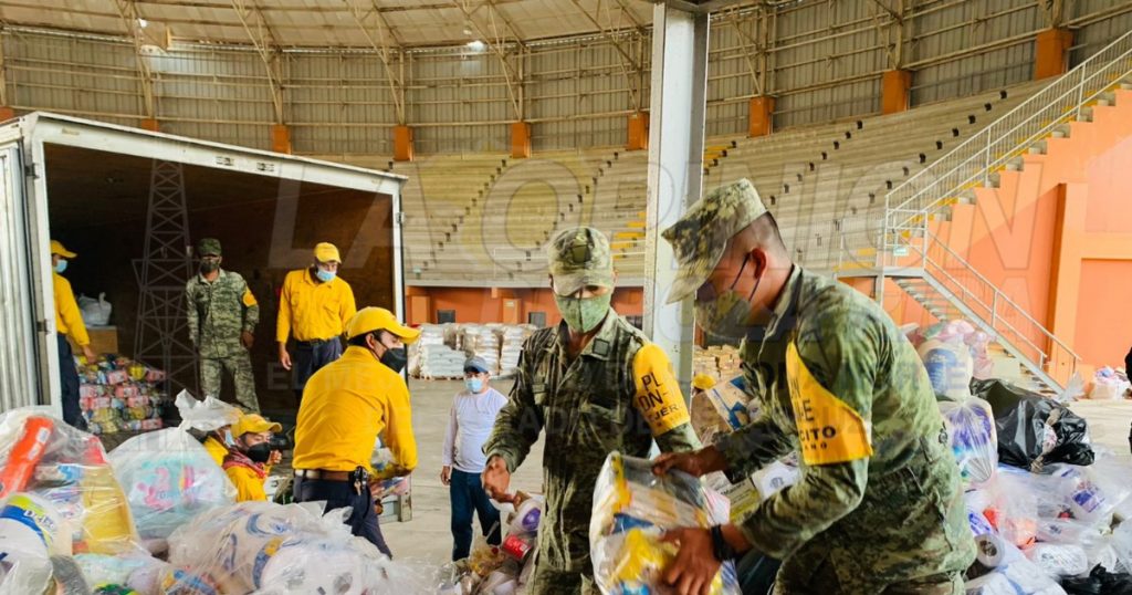 Ejército continúa llevando apoyos