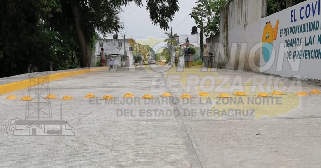 Entrega alcalde de Naranjos más obras públicas