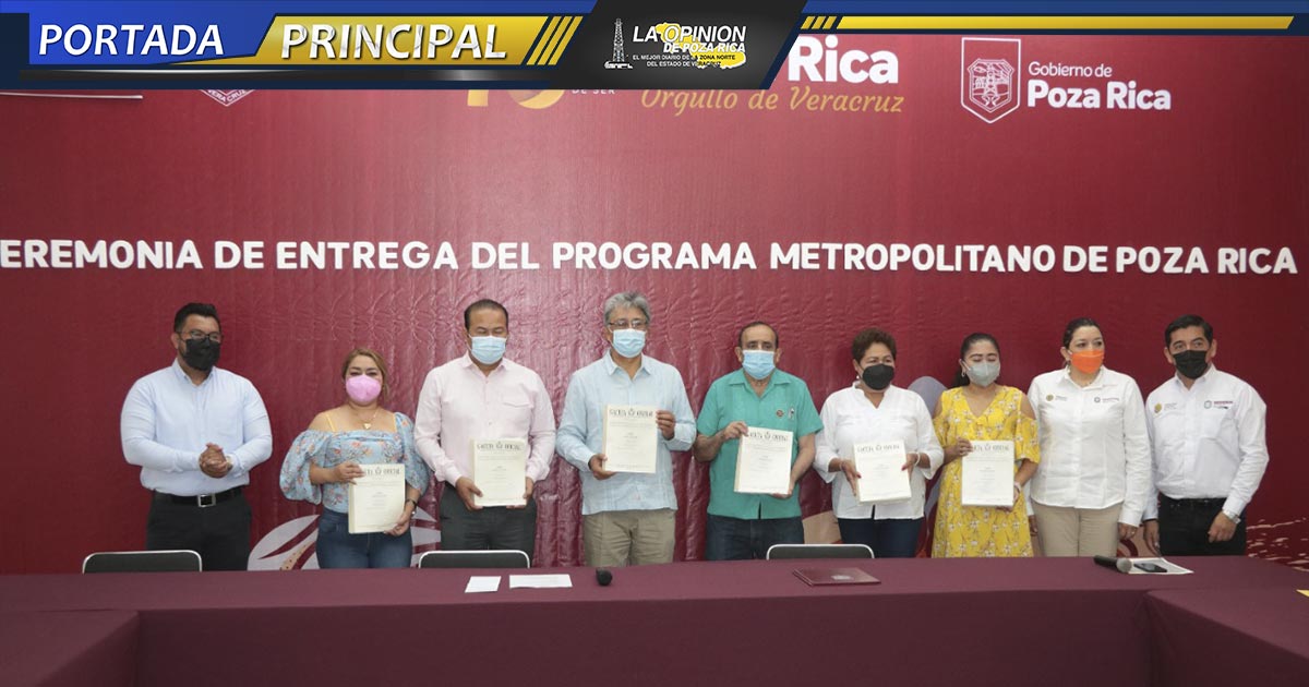 Entregaron el programa metropolitano