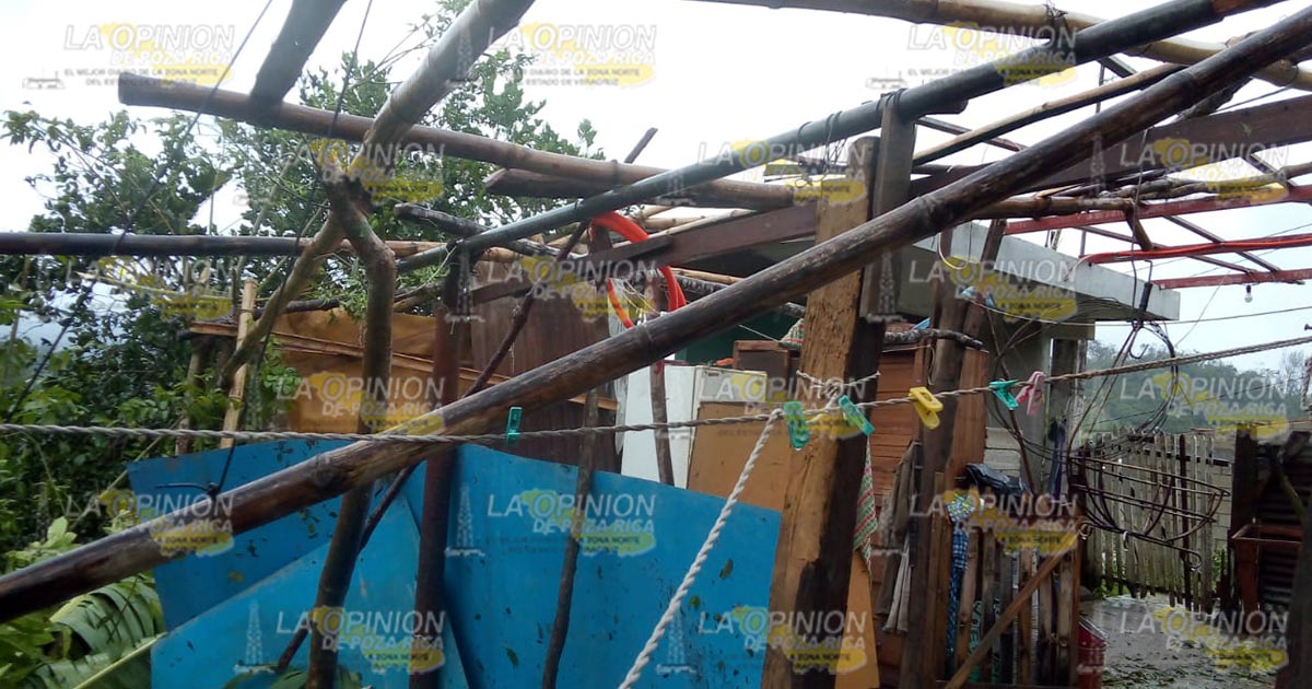 Escolín de Olarte, Coatzintla, espera apoyos alimentarios y agua