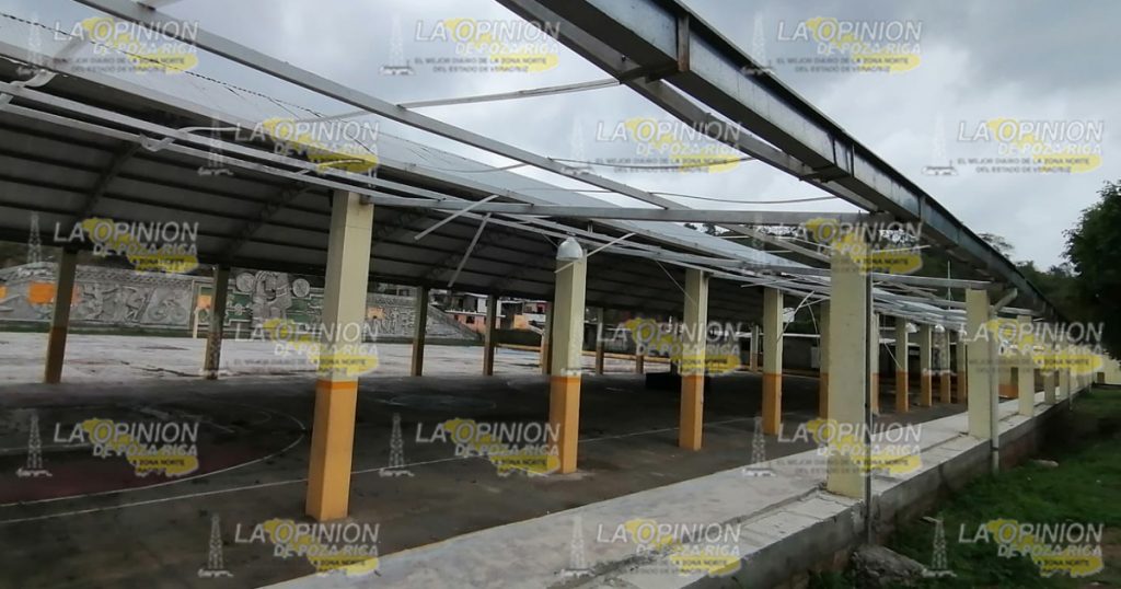 Espacios deportivos también sufrieron daños