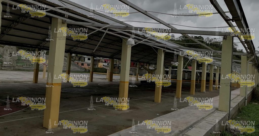 Espacios deportivos también sufrieron daños