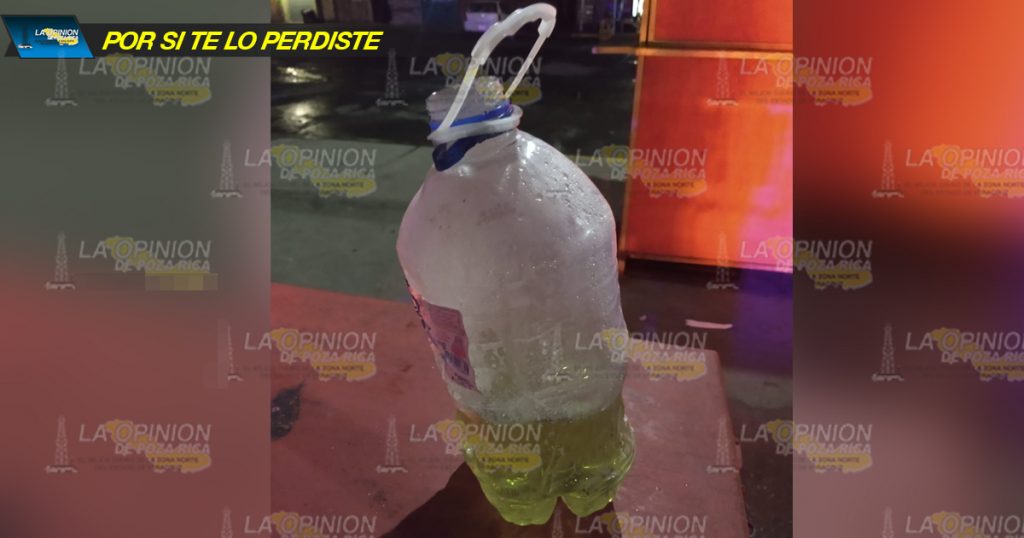Explota botella de cloro a mujeres en un autobús