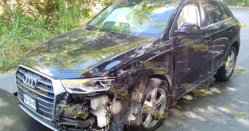 Taxi y particular se impactan