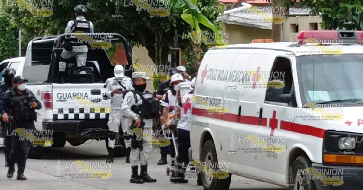 Llegó herido a un domicilio