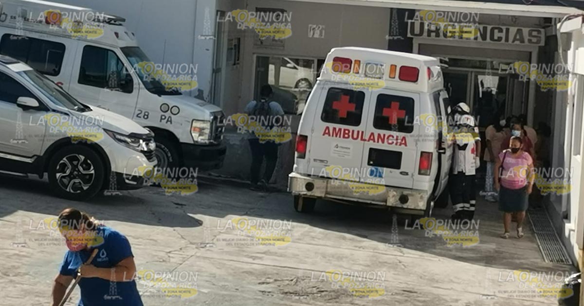 Muere abuelito bordo de una ambulancia