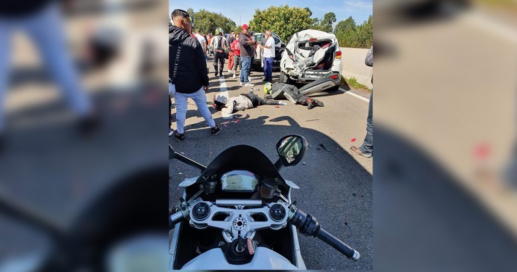 Mueren 6 motociclistas en la México-Cuernavaca